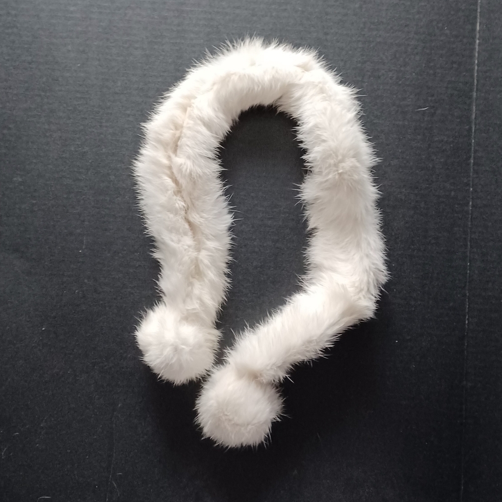 New Rabbit Fur Adjustable Scarf